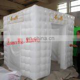 Cuatomized Inflatable Cube Tent , Inflatable Photo Booth With LED Light thumbnail-1