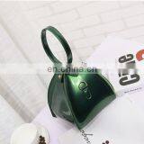 Creative Design Fashion Bright PU Leather Triangle Shoulder Bag Casual Daypack Bags thumbnail-4