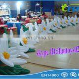 2016 Hot Sale Inflatable Rose Flower Chain/Inflatable Wedding Stage Rose Flower/indian Wedding Stages Inflatable Rose Chain thumbnail-4