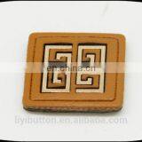 Whole Sales High Quality Metal Label With Golden Logo for Garment