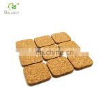 Strong adhesive furniture feet glides glass cork mat adhesive furniture feet cork pad