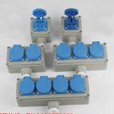 Aluminum Alloy Explosion-proof Socket Industrial Explosion-proof Socket 220V10A Five-hole Socket BQK thumbnail-1