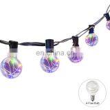 Different Color 25FT 50FT 100FT G40 LED String Lights for Outdoor Wedding Party Patio Use thumbnail-5