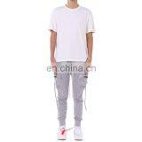 DiZNEW Customized Wholesale Cargo Joggers 100% Cotton Sweatpants With Pockets thumbnail-3