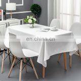 Wholesale Ready Made Solid Color Modern Fashion Waterproof Stain Resistant Rectangle Fancy Table Cloth thumbnail-2