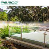 Factory Cheap Round Glass Clamp Stainless Steel Balcony Stainless Steel Glass Railing Systems thumbnail-3