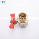 BT1044 Yuhuan Italy Polished Surface and Brass Butterfly Handle Ball Valve thumbnail-6