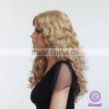 3010B Cheap Long Wave Synthetic Lady Stars Hair Wig thumbnail-2