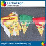 Custom fabric bunting flag