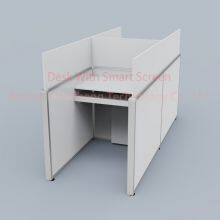 Height-adjustable Study Cubicle Partiton Anti-noise Carrel Dividers Lifting Hidden Screen Library Table Office Workstation Computer Desk thumbnail-2