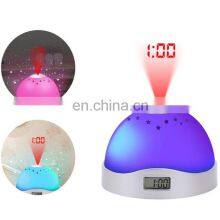 Battery Operated 7 Colors Changed Star Sky Master Projector Alarm Clock LED thumbnail-5