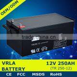 Rechargeable Solar GEL Battery 12V 250Ah Deep Cycle Battery thumbnail-1
