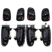 Free Shipping!New Door Handle Black Outside Black Inside Kit Set of 8 For Toyota Corolla thumbnail-3