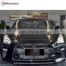 body parts and headlight 2008year gtr r35 upgrade 2017year gtr r35 old to new style car body kit pp material Exterior Parts