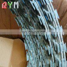 BTO-22 450mm Coil Diameter Galvanized Concertina Razor Barbed Wire thumbnail-4
