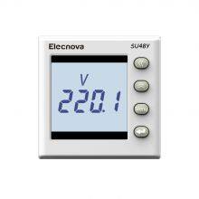 SU48Y 48*48mm Single Phase Lcd Digital Display Panel ac Mini Volt Meter thumbnail-3