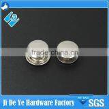 Round Head Hot Sales Brass Nickel Magnetic Button