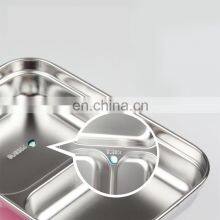 2021 Eco Friendly Korean Insulated Plastic Metal Stainless Steel Bento Kids Lunch Box thumbnail-4