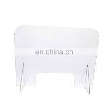 Acrylic Social Distancing Sneeze Guard Acrylic Sneeze Shield for Counters