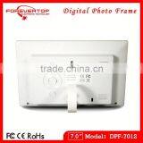 7-inch Photo Frames Digital Photo Frame With 800 x 480 Pixels Resolution and MP3 Player thumbnail-3