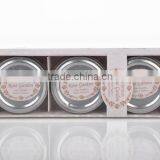 Promotion Gifts 3 Pcs a Set Decorative Gifts Glass Candles thumbnail-2