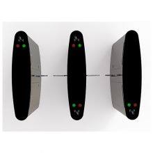 Retractable Barrier Wing Optical Turnstile/ Automatic Flap Turnstile Gate/ Flap Gate Optical Turnstile thumbnail-2