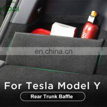 Trunk Side Baffle For Tesla Model Y Trunk Side Divider Board Adhesive Clap Board Baffle Divider Accessories thumbnail-4