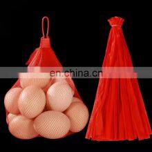 Wholesale Amazon Hot Sale Custom Packaging 35cm/60cm Tubular Leno Mesh Bag Net Bag PE/PP Nylon Vegetable Fruit Mesh Bag thumbnail-3