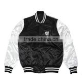 Custom fashion style black color baseball jackets                        
                                                Quality Choice