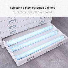 Armario de llaves de alta resistencia con plan arquitectónico, cerradura de acero y manijas duraderas – Mejor solución para almacenar documentos de gran formato thumbnail-5