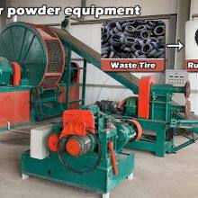 Automatic Tire Grinding Equipment With PLC System Rubber Powder Equipment thumbnail-3