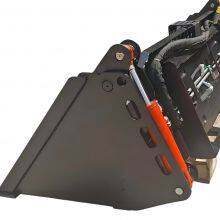 Skid steer loader Anbaugerät hydraulische 4-in-1-Schaufel thumbnail-3