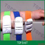 Multicolored Medical Supplies Strong Buckle Elastic Tourniquet 2.5*40cm OEM Quality Choice