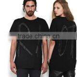 Custom Print Tall T-shirts/street Short Sleeves Tall T-shirts Wholesale/Elognated T-Shirts thumbnail-1