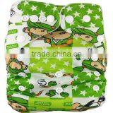 AnAnBaby New Minky Super Soft Baby Cloth Nappy With Microfiber Insert thumbnail-5