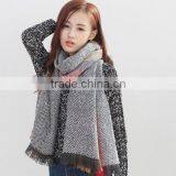 New Arrival Winter Ladies Fashion Fringe Tassel Chervon Pattern Russian Shawls Scarf thumbnail-2