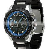 New Black & Blue Silicon Material Men Watches For Sport thumbnail-3