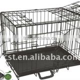 collapsible/folding pet crate cage