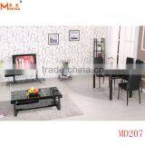 Cheap Simple Glass Dining Table Designs thumbnail-2
