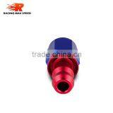 Aluminum Oil Cooler Hose Fitting Straight Push on Fitting Hose End Blue and Red 10-001-12 thumbnail-6
