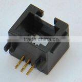 Side Entry RJ11 Telephone Modular Jack/Connector