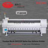 Yaselan Ricoh GH2220 Large Format Printer 3.2m Eco Solvent Printer Quality Choice