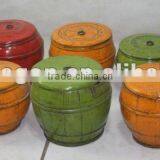 Chinese Antique Colorful Storage Box thumbnail-1