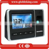 4.3 Inch Touch Screen biometric fingerprint terminal time attendance with free software