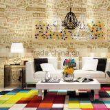 English Letters European Design Wallpaper 3d Wallpapers for House
