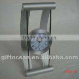 Aluminum Art Metal Desk Clock,metal Crafts Table Clock thumbnail-1
