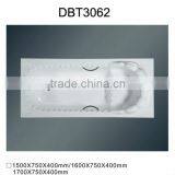 DBT3062 Cheap Acrylic Bathtub With Seat