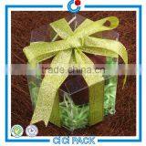 2016 Halloween Promotional Hexagonal Gift Box Transparent PVC/PP/PET Plastic Packing Box Supplier's Choice thumbnail-1