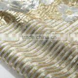 Sequin Embroidery Cloth;3mm+3mm Gold Mbroidery Cloth;Polyester Fiber;30A Eyelet Fabric Cloth;dress, Home Textile Toys Crafts Use thumbnail-6