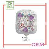 Metal Antique Silver Handheld Mirror thumbnail-1